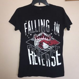 falling in reverse handshake tee